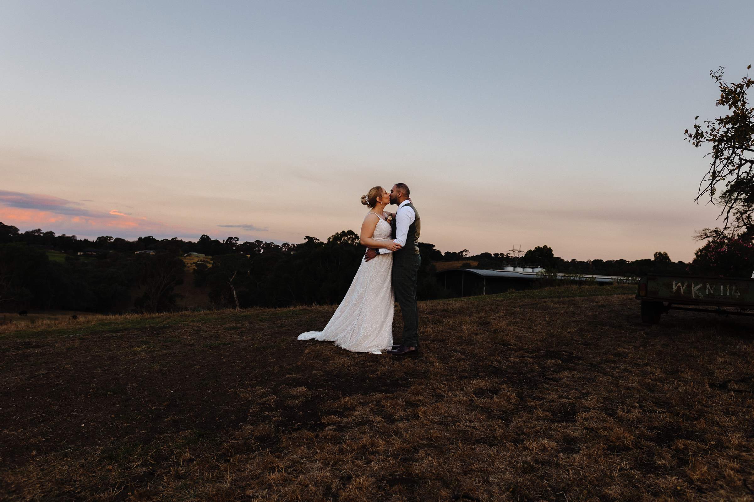 Emily and Pavith's wedding at The Farm Yarra Valley